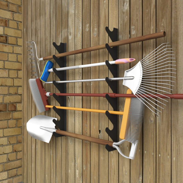 Крепление под инструмент металлический крашеный 800х30х120 мм